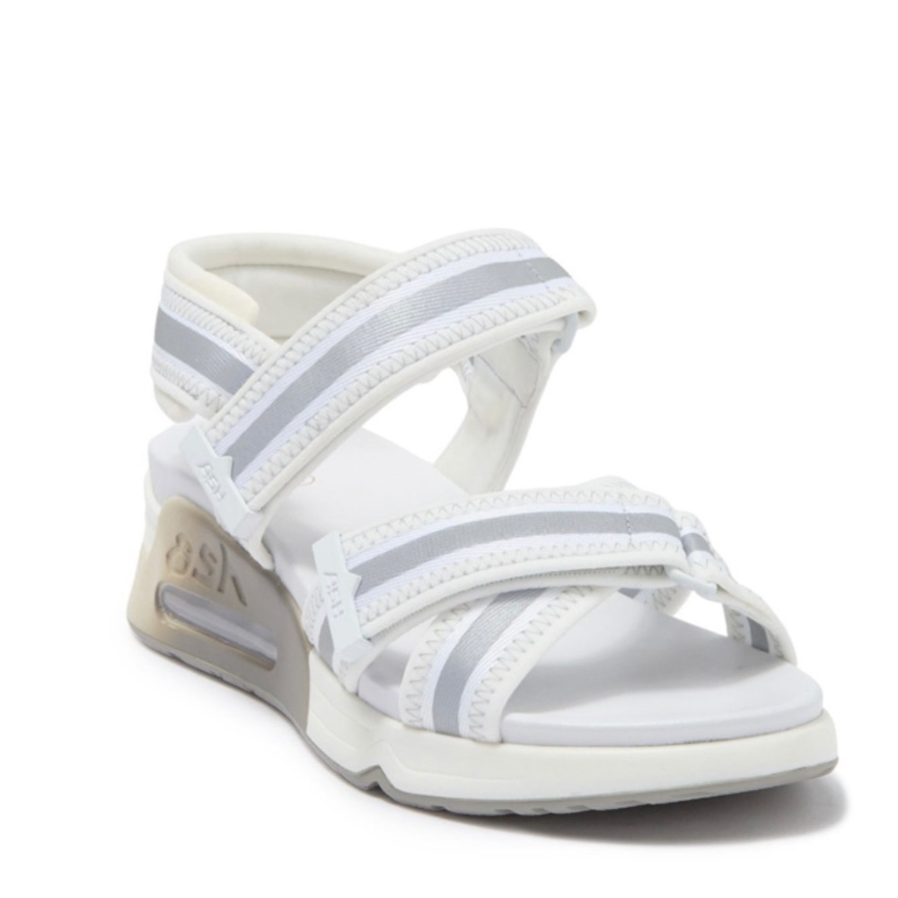 ASH Striped Platform Walking Sandals